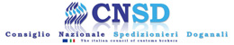 CNSD – Consiglio Nazionale Spedizionieri Doganali